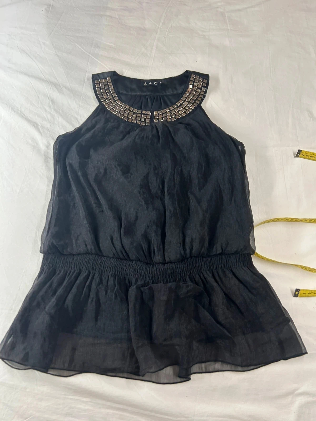Top preto vintage l&c – photo 2